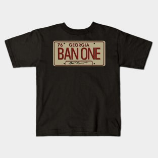 Smokey and the Bandit BAN ONE Plate Kids T-Shirt